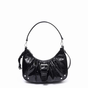 Women's Núnoo Alice City Shoulder Bags Black | YHN8672FD