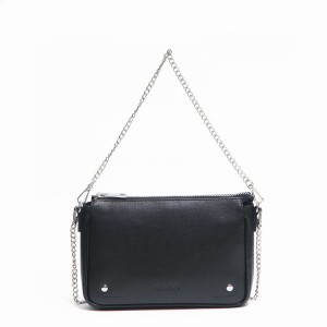 Women's Núnoo Cami Florence Shoulder Bags Black | AJS6587HU