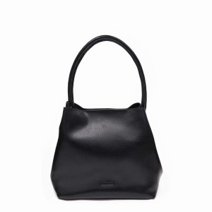 Women's Núnoo Chiara Rope Florence Tote Bags Black | SAG9086TU