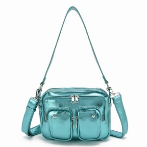 Women's Núnoo Ellie Recycled Cool Crossbody Bags Light Blue | MZN1857OF