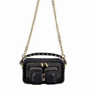 Women's Núnoo Helena Cozy Shoulder Bags Black | MNB263WT