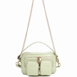 Women's Núnoo Helena Florence Shoulder Bags Light Green | WRM4337IH