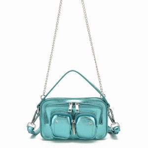 Women's Núnoo Helena Recycled Cool Small Bags Light Blue | TTX9477LB