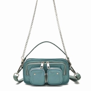 Women's Núnoo Helena Recycled Nylon Small Bags Blue | AAE6380PI