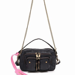 Women's Núnoo Helena Sheep Shoulder Bags Black | GXZ3176LE