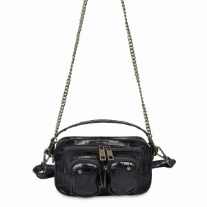 Women's Núnoo Helena Texas Small Bags Black | DDX1590IW