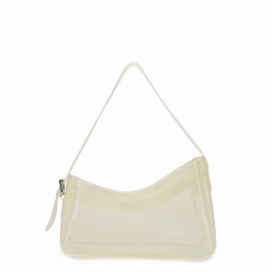 Women's Núnoo Jennifer Moon Shoulder Bags White | MAJ95EQ