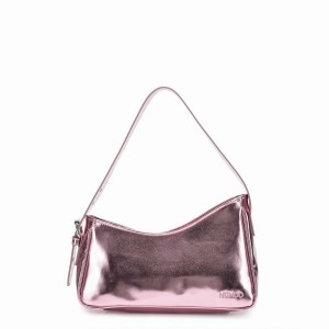 Women's Núnoo Jennifer Space Shoulder Bags Pink | GJC3397QK