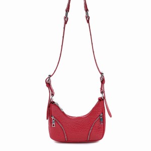 Women's Núnoo Palma New Zealand Shoulder Bags Red | MZW5196RO