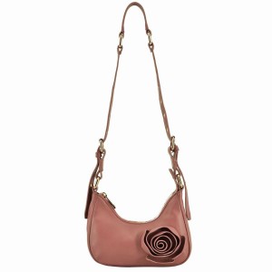 Women's Núnoo Palma Rose Cozy Shoulder Bags Pink Brown | XYF8121PM