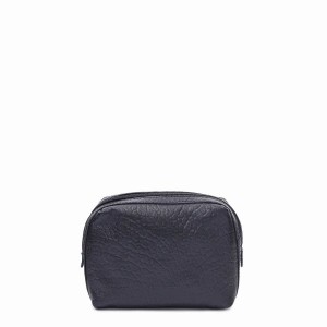 Women's Núnoo Small Eva New Zealand Makeup Bag Black | AAI8867YZ