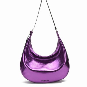 Women's Núnoo Stella Recycled Cool Shoulder Bags Purple | ZMI3659FL