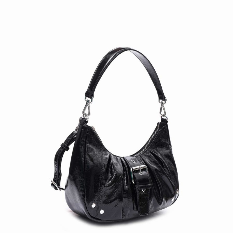 Women's Núnoo Alice City Shoulder Bags Black | YHN8672FD