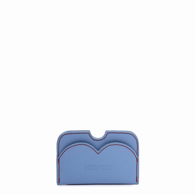 Women\'s Núnoo Carla Heart Florence Wallets Light Blue | KZK9584LK