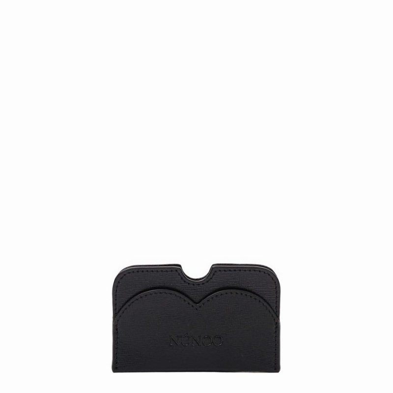 Women\'s Núnoo Carla Heart Florence Wallets Black | NUY1745VP