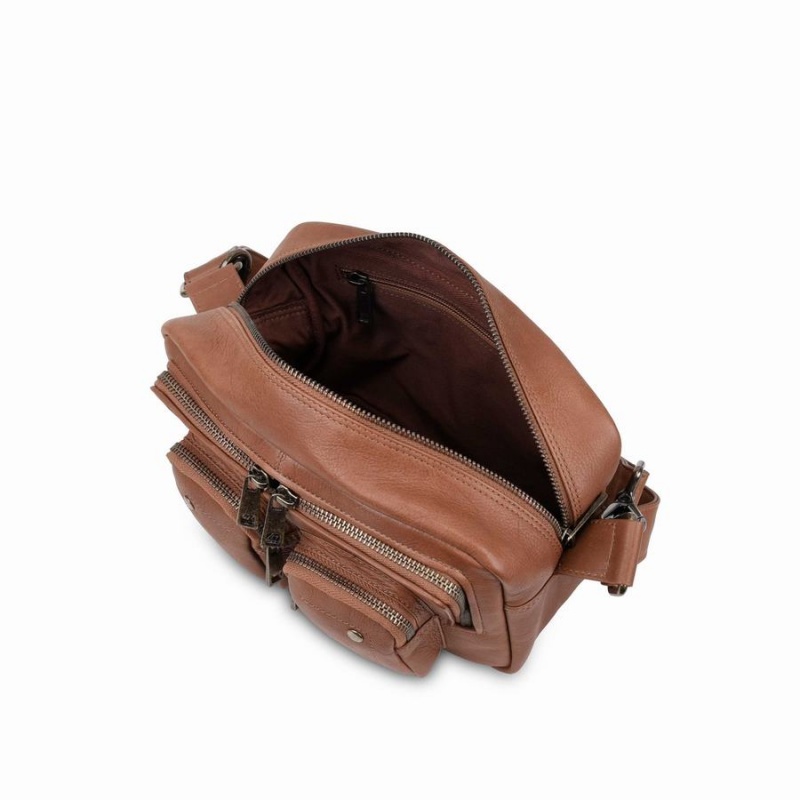 Women's Núnoo Ellie Air Shoulder Bags Brown | AYD9153ZX