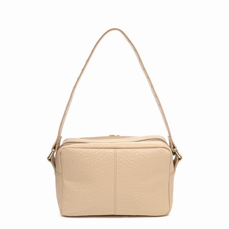 Women's Núnoo Ellie Buckle New Zealand Shoulder Bags Khaki | LMH83XE