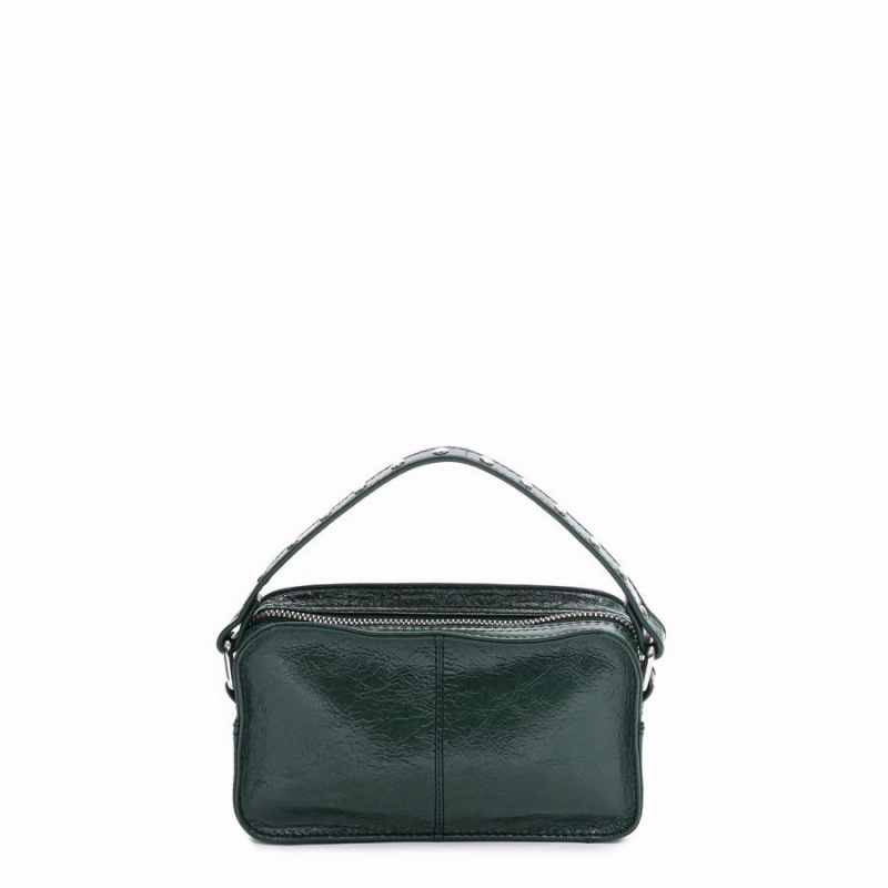 Women's Núnoo Helena City Shoulder Bags Green | NAS3563AM