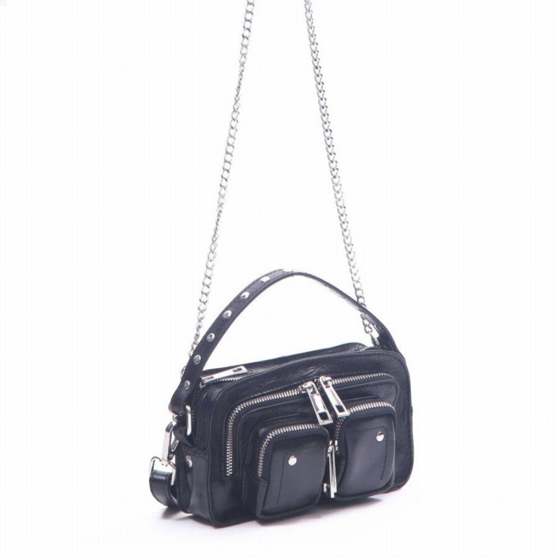 Women's Núnoo Helena City Small Bags Black | EOV1559HQ