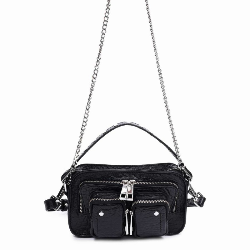 Women\'s Núnoo Helena New Zealand Small Bags Black | QNF546HT