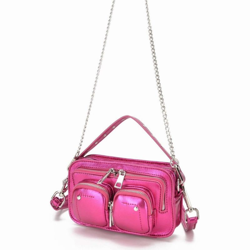 Women's Núnoo Helena Recycled Cool Small Bags Pink | SXA2143DT