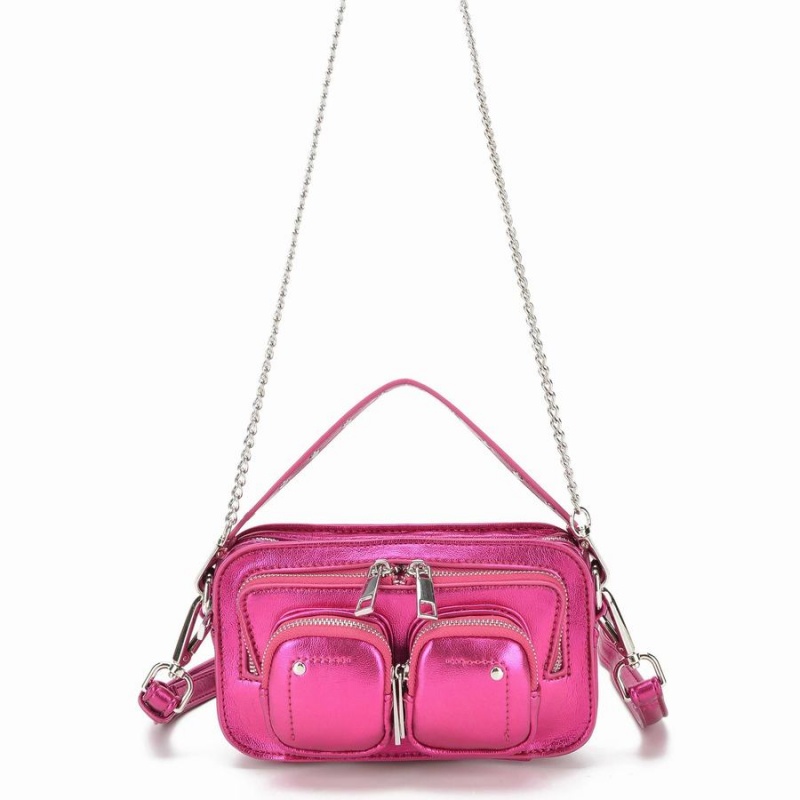 Women\'s Núnoo Helena Recycled Cool Small Bags Pink | SXA2143DT