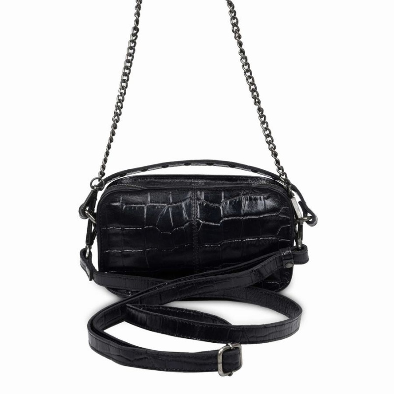 Women's Núnoo Helena Texas Small Bags Black | GNE4589JW