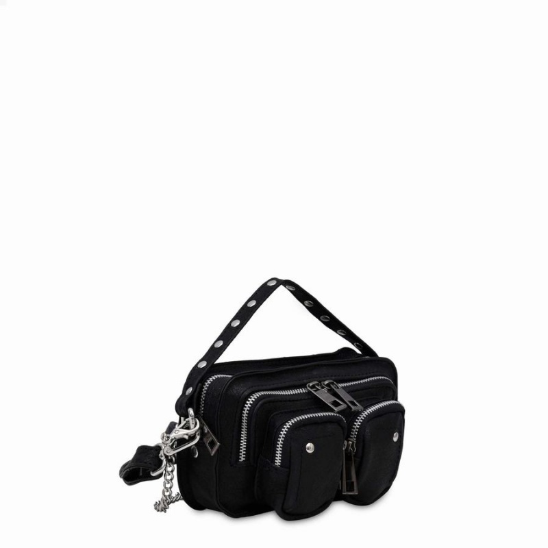 Women's Núnoo Helena Urban Crossbody Bags Black | MDX2397JW