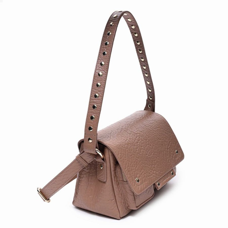 Women's Núnoo Honey New Zealand Shoulder Bags Light Brown | UPR3343EP