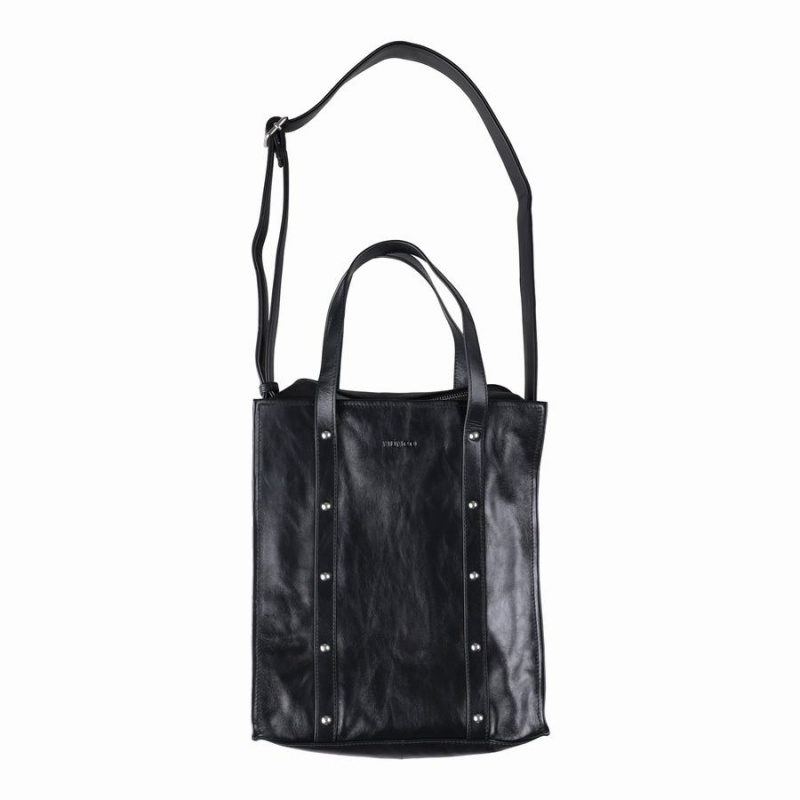 Women\'s Núnoo Preloved Sun City Tote Bags Black | TNQ7635VU