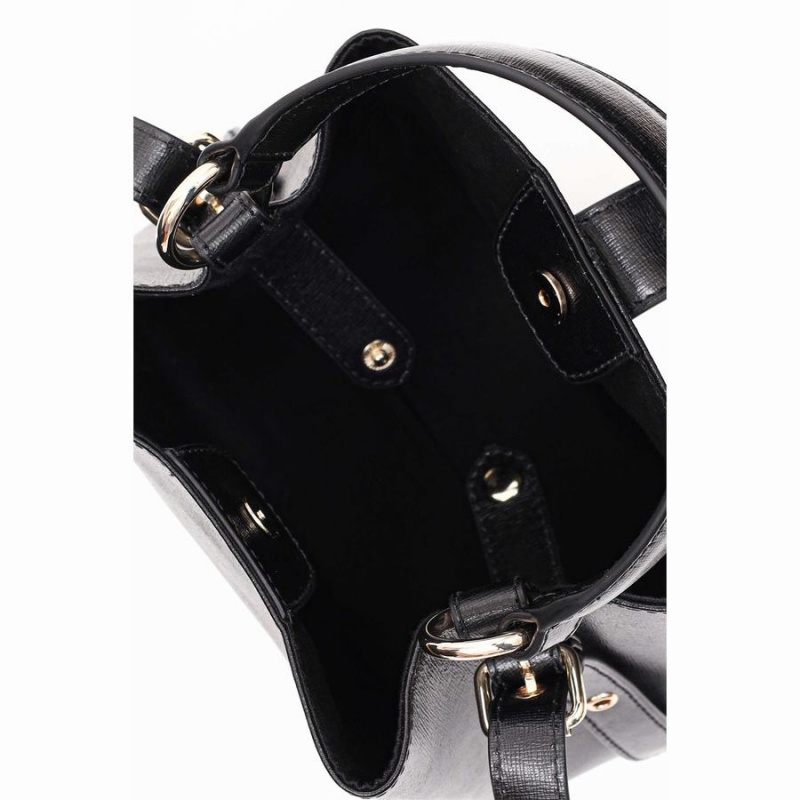 Women's Núnoo Small Chiara Florence Shoulder Bags Black | GYI6857KT