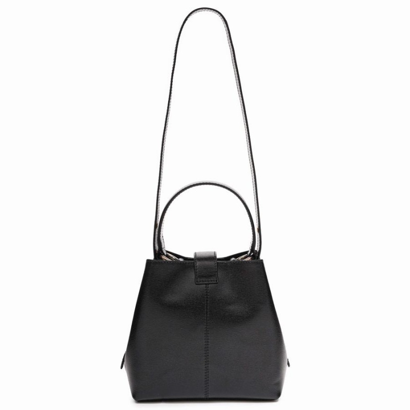 Women's Núnoo Small Chiara Florence Shoulder Bags Black | GYI6857KT