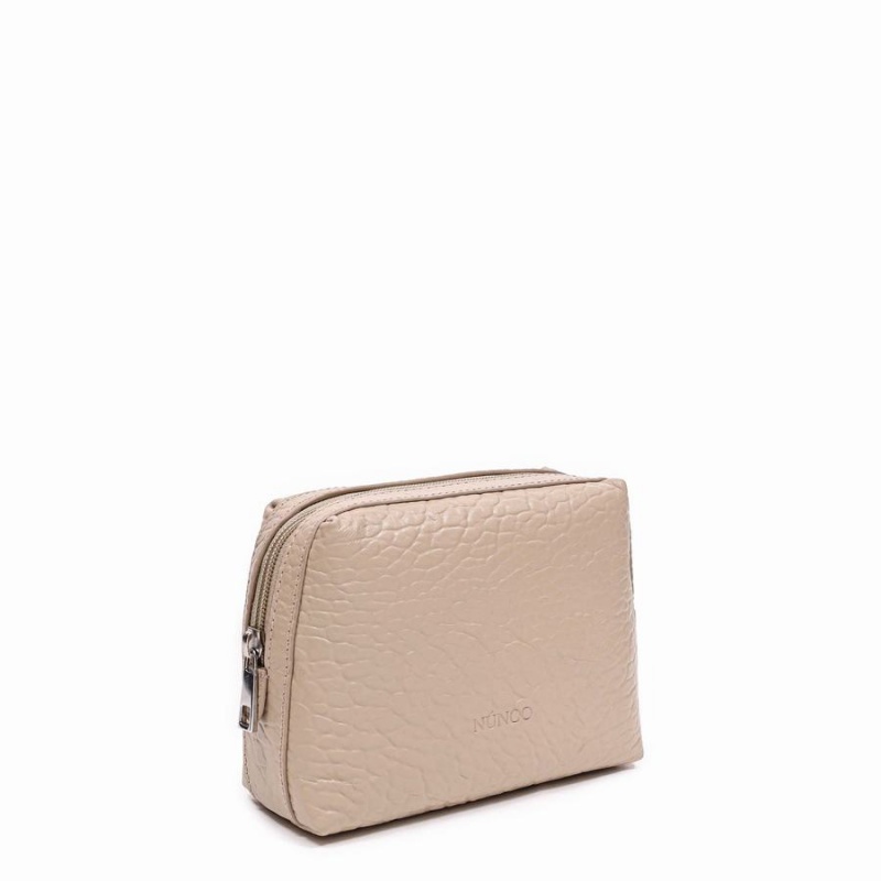 Women's Núnoo Small Eva New Zealand Makeup Bag Beige | HYC1421KD