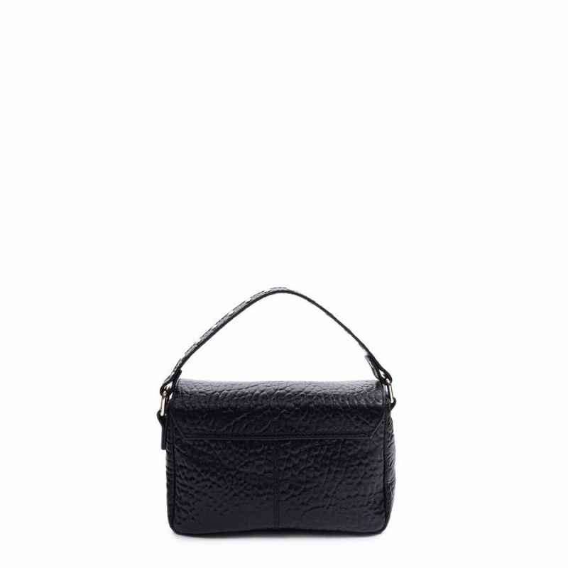 Women's Núnoo Small Honey New Zealand Crossbody Bags Black | EYI4185UR