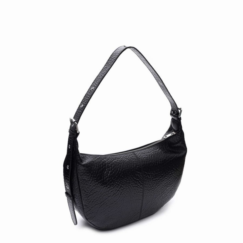 Women's Núnoo Small Stella New Zealand Shoulder Bags Black | UVH9344IC